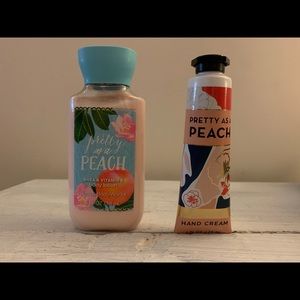Pretty as a Peach Travel Body Lotion & Hand Lotion